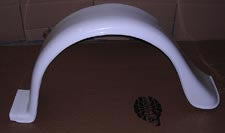 1934 USLCI Chevy / Ford Fender - Left Rear (White)