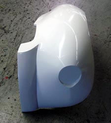 1940 USLCI Ford Fender - Left Front (White)