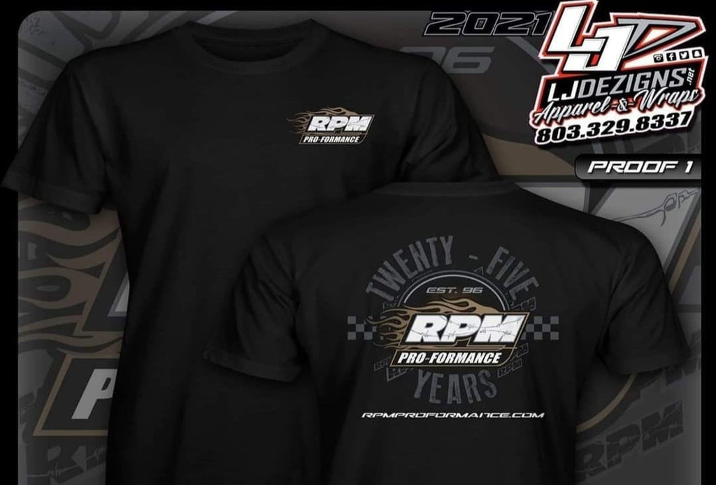 RPM Pro-Formance 25th Anniversay T-Shirt - RPM050