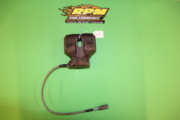 Right Side Brake Caliper w/Braided Line (Core 2.0) - Item #2077